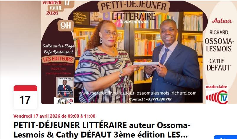 PETIT-DÉJEUNER LITTÉRAIRE 3ème édition Paris Odéon LES ÉDITEURS